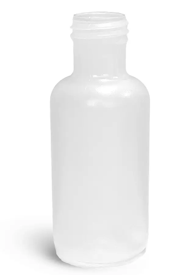 Original 1/2 oz Natural LDPE Boston Round Bottles