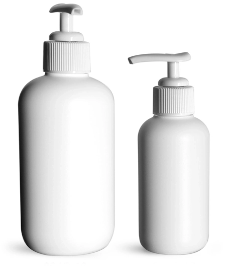 SKS Science Products - Lab Bottles, Leak Proof, Natural Polypropylene  Narrow Mouth Water Bottles w/ Plastic Caps