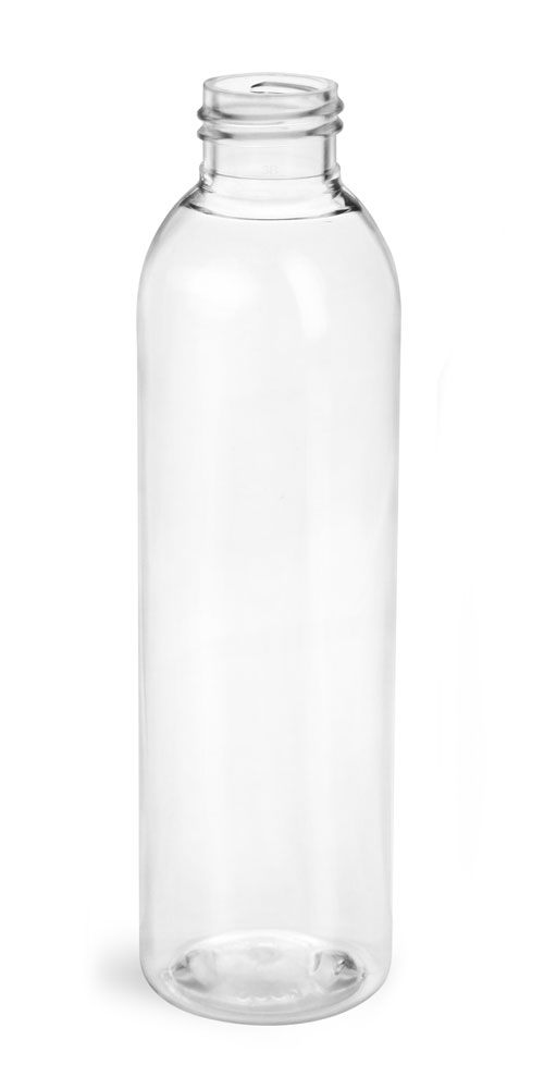 SKS Bottle & Packaging - 2 oz Clear PET Cosmo Round Bottles (Bulk ...