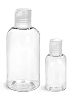3.4 Oz PET Squeezable White Fine Mist Clear Cylinder Travel Bottle (24 –  MoYo Natural Labs