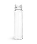 Clear PET Slim Line Cylinders (Bulk) Caps Not Included