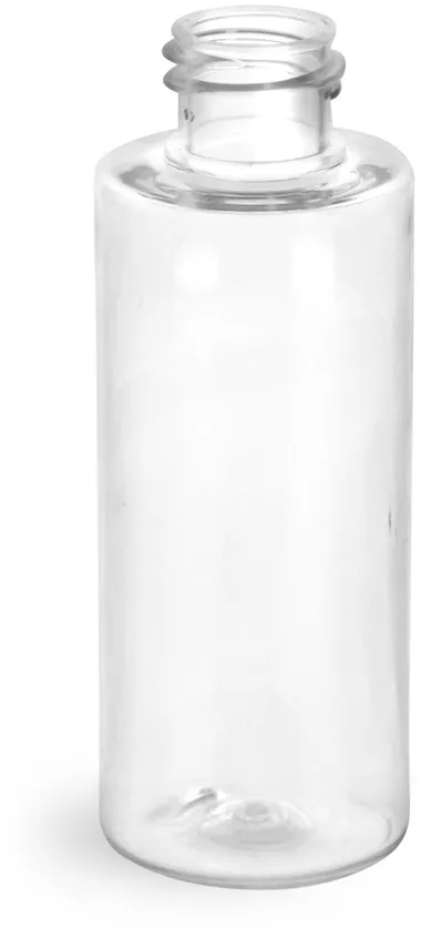 2oz Clear Pet Plastic Beverage Bottle (Cap Not Included) - Clear BPA Free 26.7 mm