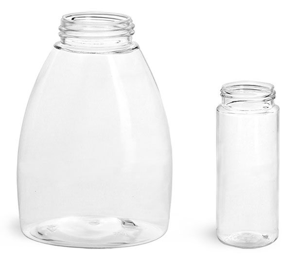 Clear PET Foamer Bottles (Bulk), Caps Not Included