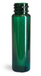 Green PET Slim Line Cylinders (Bulk), Caps NOT Included