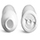 White PET Cosmo Round Bottles (Bulk), Caps NOT Included