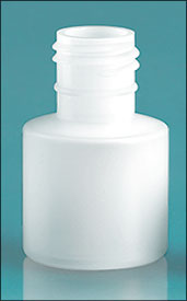 Natural HDPE Rounds (Bulk), Caps NOT Included