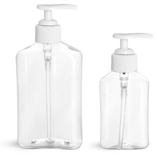 Brand New 2 Oz Empty Plastic Clear PET Bottles With Dispensing