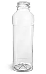 Clear Plastic Bottles, 16 oz PET Beverage Bottles (Bulk), Caps Not Included