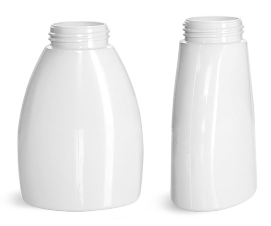 Plastic Bottles, White PET Foamer Bottles (Bulk), Caps Not Included