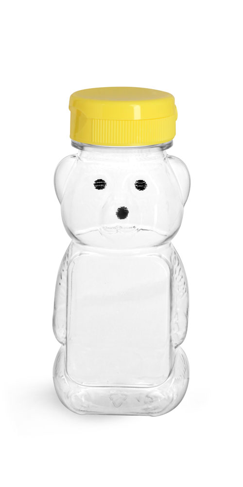 Download SKS Bottle & Packaging - 6 oz Clear PET Honey Bear Bottles ... Yellowimages Mockups