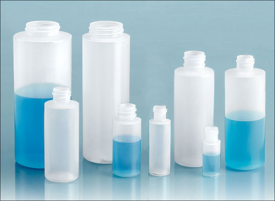 Natural LDPE Cylinders (Bulk), Caps NOT Included