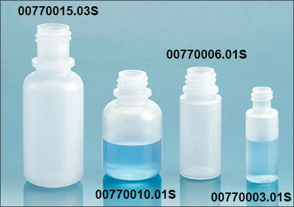 Plastic Bottles, Natural LDPE Dropper Bottles (Bulk), Caps NOT Included