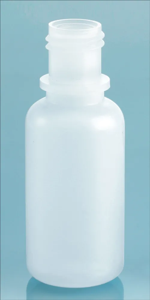 15 cc Natural LDPE Dropper Bottles, (Bulk) Caps NOT Included
