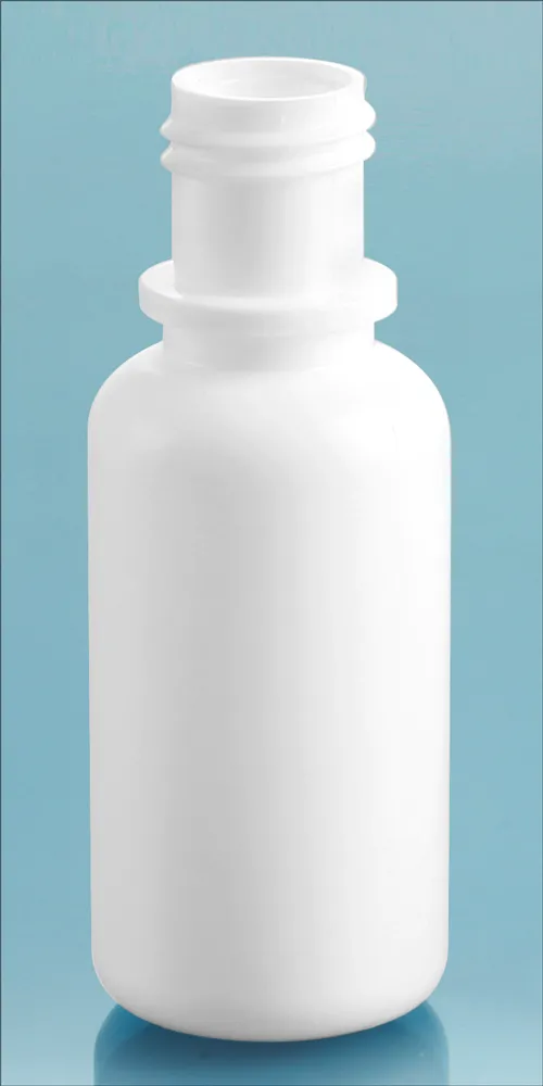 15 cc White LDPE Dropper Bottles, (Bulk) Caps NOT Included