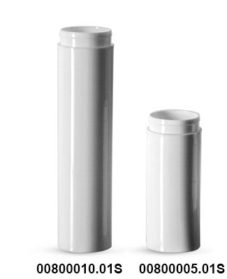Plastic Bottles, White Polypropylene Airless Pump Bottles (Bulk), Pumps & Caps Not Included