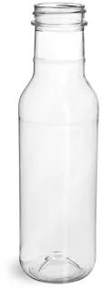 Clear PET Barbecue Sauce Bottles (Bulk) Caps NOT Included