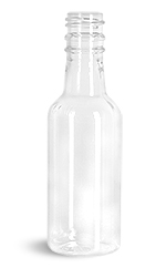 50 ml Clear PET Nip Bottles (Bulk), Caps NOT Included