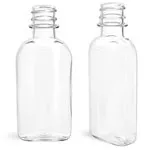Clear PET Flask (Bulk), Caps NOT Included