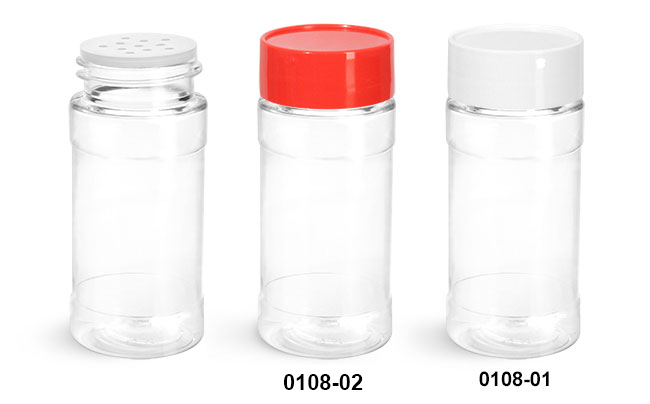 Details about   10 Pcs Reusable Plastic Spice Salt Pepper Bottles Container Jars+Sifter Lid Top 