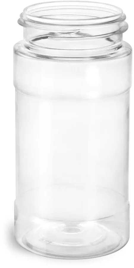 4 oz. Glass Square Spice Jars (43-485) - Aaron Packaging, Inc.