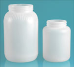 Natural HDPE Wide Mouth Bottle (Bulk) Caps not Included