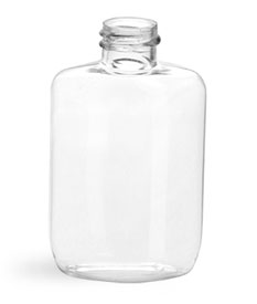 Clear PVC Ovals Only (Bulk) Caps NOT Included