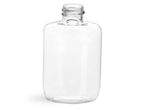 Clear PVC Ovals Only (Bulk) Caps NOT Included