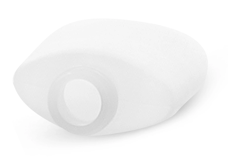 1 1/4 oz Natural LDPE Straight Sided Oval Bottles (Bulk), Caps NOT Included