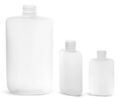 3oz HDPE lotion bottles wholesale oblong small plastic bottles