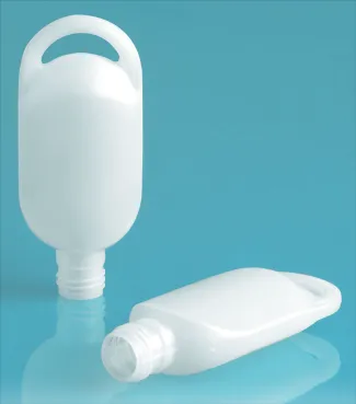 Natural HDPE Lotion Ovals (Bulk), Caps NOT Included