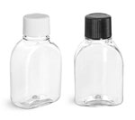 Clear Amenity Bottles w/ Caps