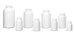 White HDPE Pharmaceutical Round Bottles (Bulk), Caps NOT Included