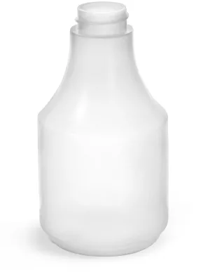 Natural HDPE Spray Bottles (Bulk), Caps NOT Included