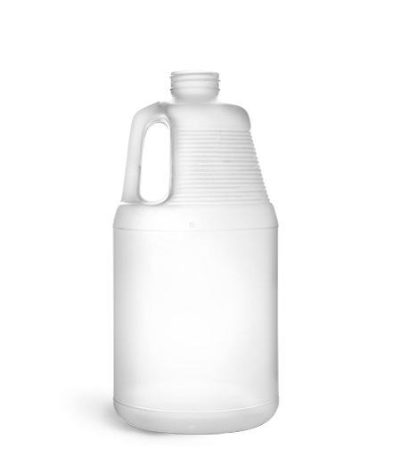 New Natural HDPE Round Handle Jugs