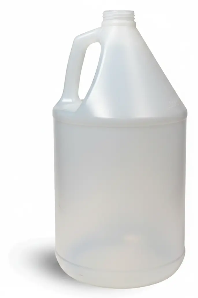 Natural HDPE Jugs (Bulk), Caps NOT Included 