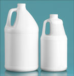 White HDPE Jugs (Bulk), Caps NOT Included 
