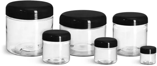 6oz Straight Sided Glass Jar (OBC08184F24)  Yankee Containers: Drums,  Pails, Cans, Bottles, Jars, Jugs and Boxes