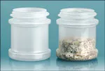 Natural Polypropylene Spice Jars (Bulk), Caps Not Included