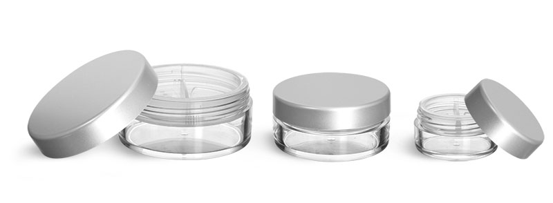 Cosmetic Jar with sifter  Cosmetic Product Packaging - Plastic