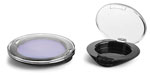 Black PS Compacts w/ Clear Hinged Lids