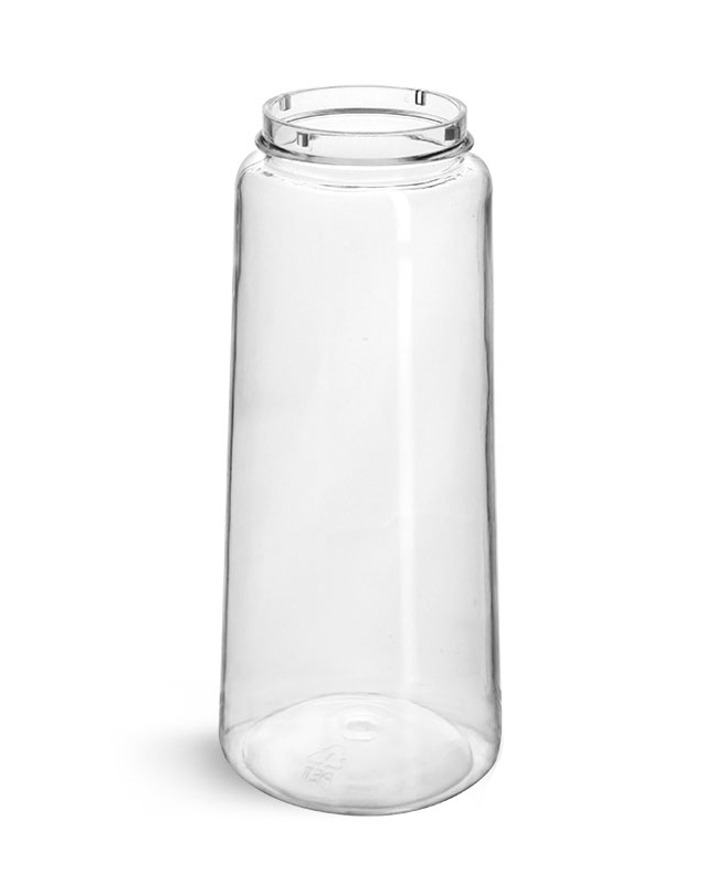 Plastic Bottles, Clear PET Spice Bottles (Bulk) Caps NOT Included