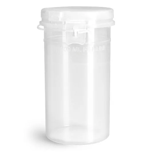 7 oz. (200 ml) Clear PP Plastic Round Tamper Evident Container, 89mm