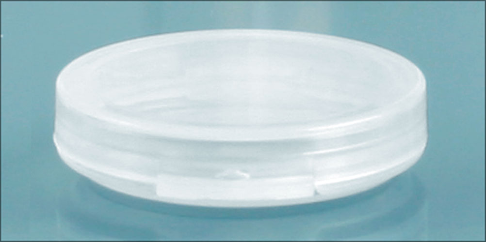 0.05 oz Natural Polypro Hinge Top Vials