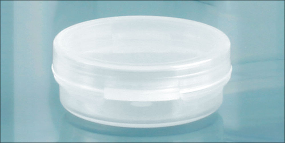 0.11 oz Natural Polypro Hinge Top Vials