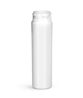 Plastic Vials, White HDPE Purse Pak Vials (Bulk), Caps NOT Included
