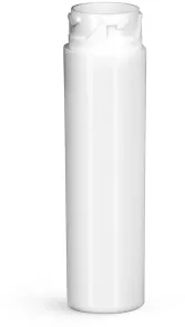 Plastic Vials, White HDPE Purse Pak Vials (Bulk), Caps NOT Included