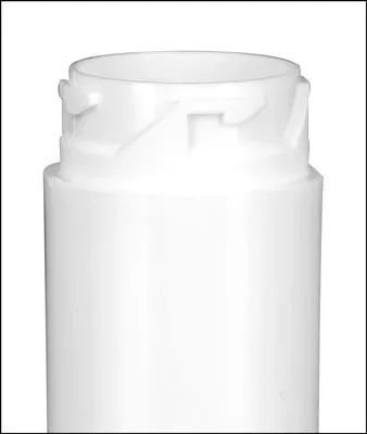 Plastic Vials, White HDPE Purse Pak Vials (Bulk), Caps NOT Included