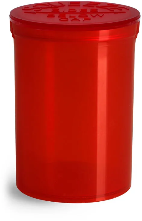19 plastic storage cups with lids (assorted sizes)