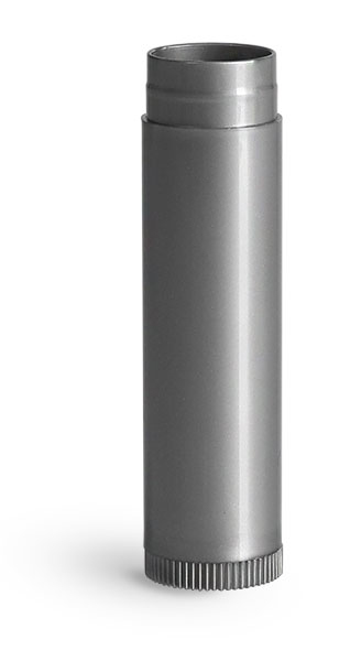 Lip Balm Tubes, Silver Polypropylene Lip Balm Tubes (Bulk), Caps NOT Included