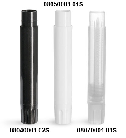 Lip Balm Tubes, Slim Line Polypro Lip Balm Tubes (Bulk), Caps Not Included